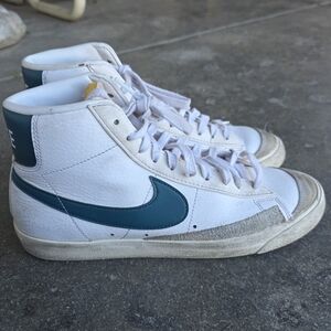 Nike Blazer '77 Vintage Mid White Dark Teal Green